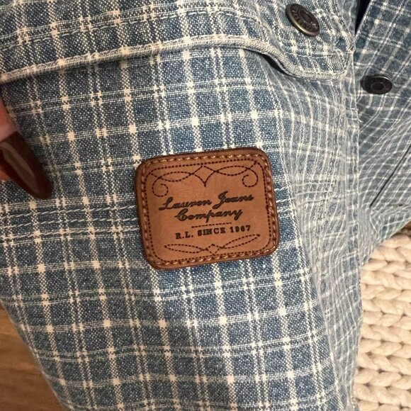 Ralph Lauren (Lauren Jeans Company) Barn Jacket Denim Vintage - Picture 5 of 6